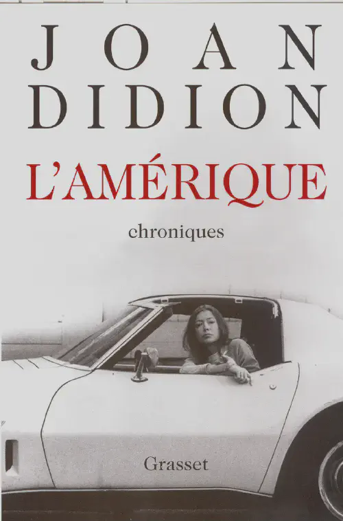 Couverture de L'Amérique de Joan Didion